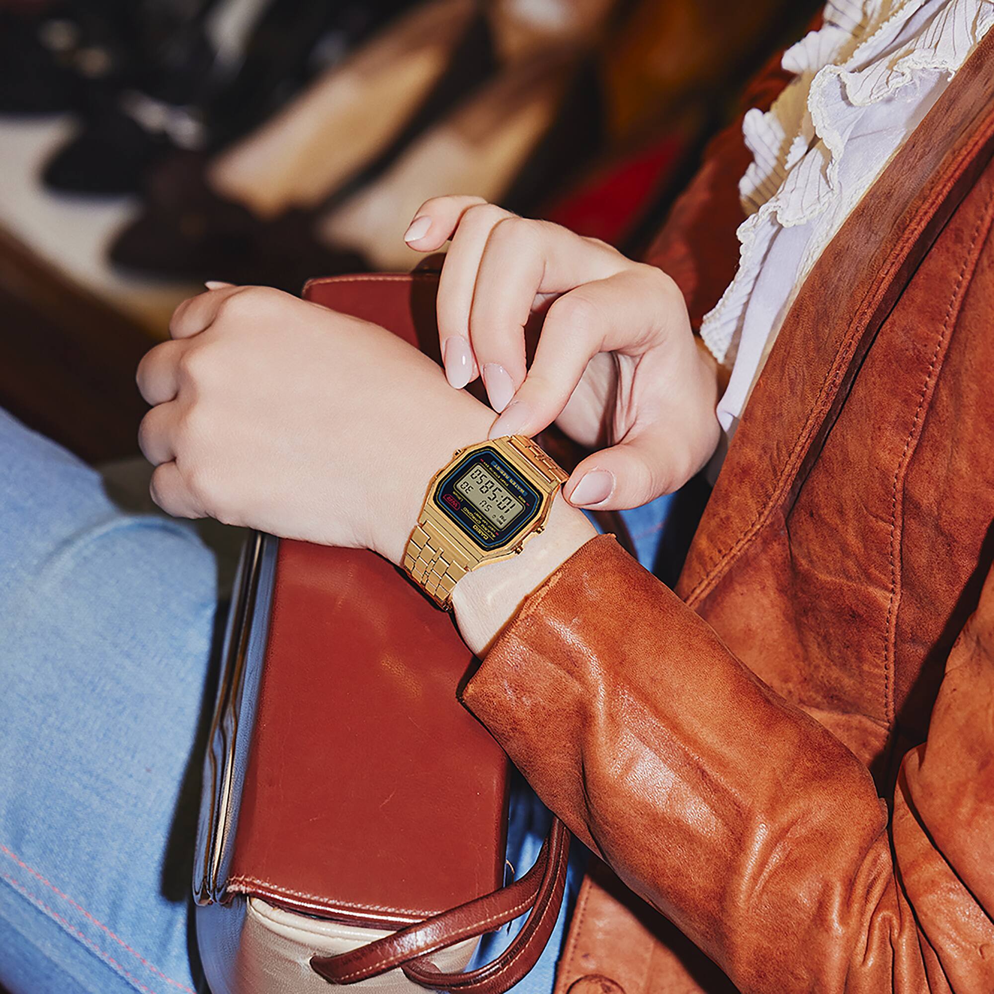 Casio Vintage Unisex Watch - A159WGEA-1DF