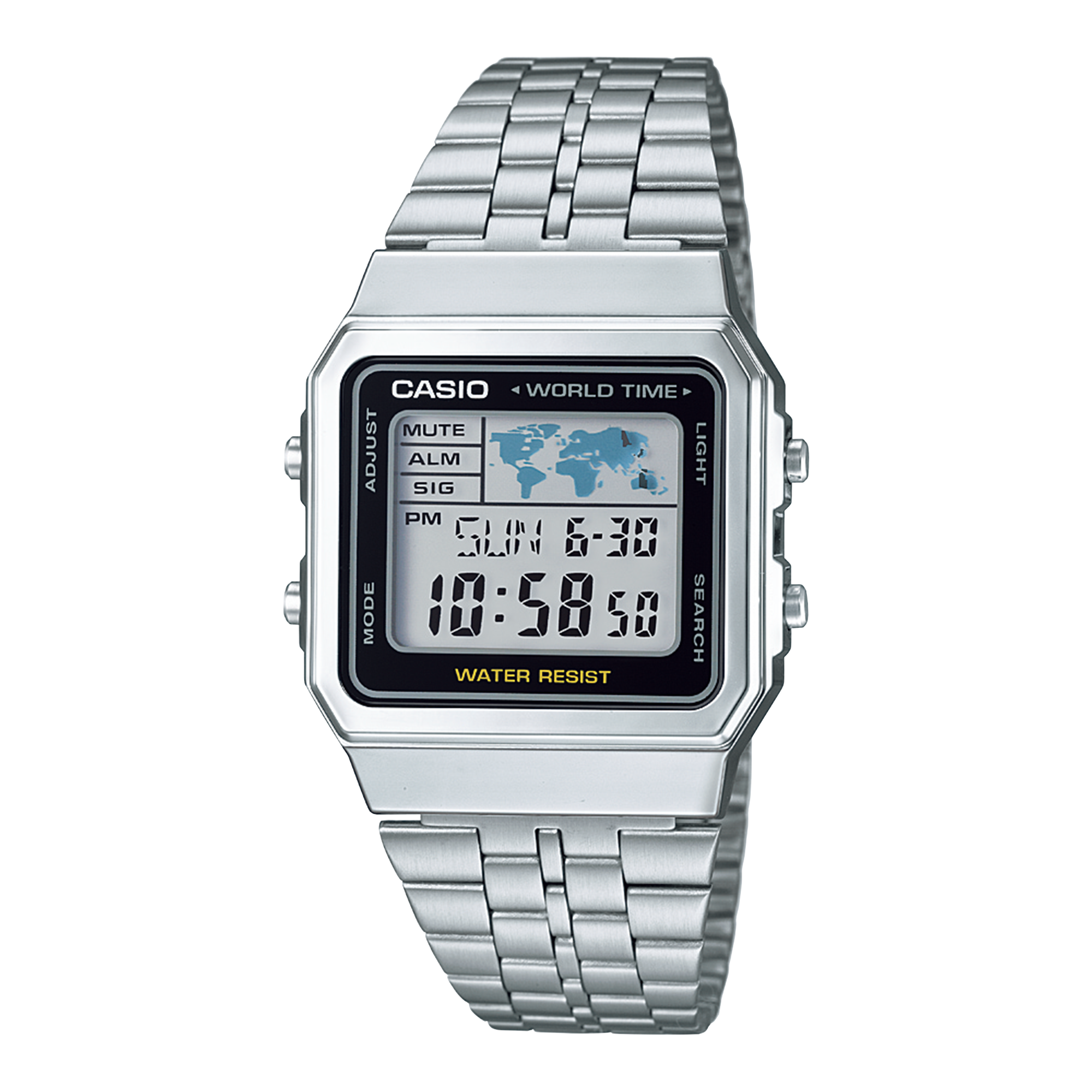 CASIO Vintage Digital Unisex Watch A500WA-1DF