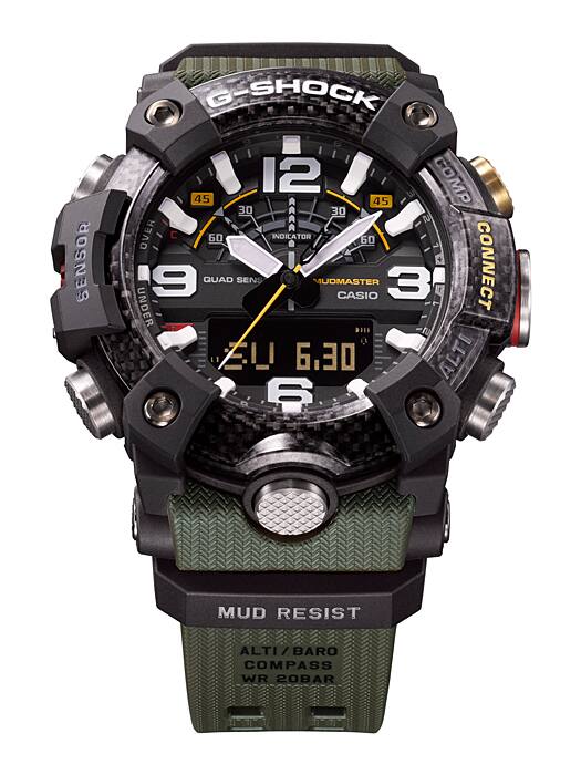 G-SHOCK MASTER of G MUDMASTER Men Watch GG-B100-1A3DR
