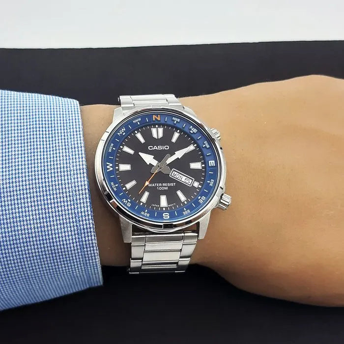 CASIO Men's Watch Analog MTD-130D-1A2VDF