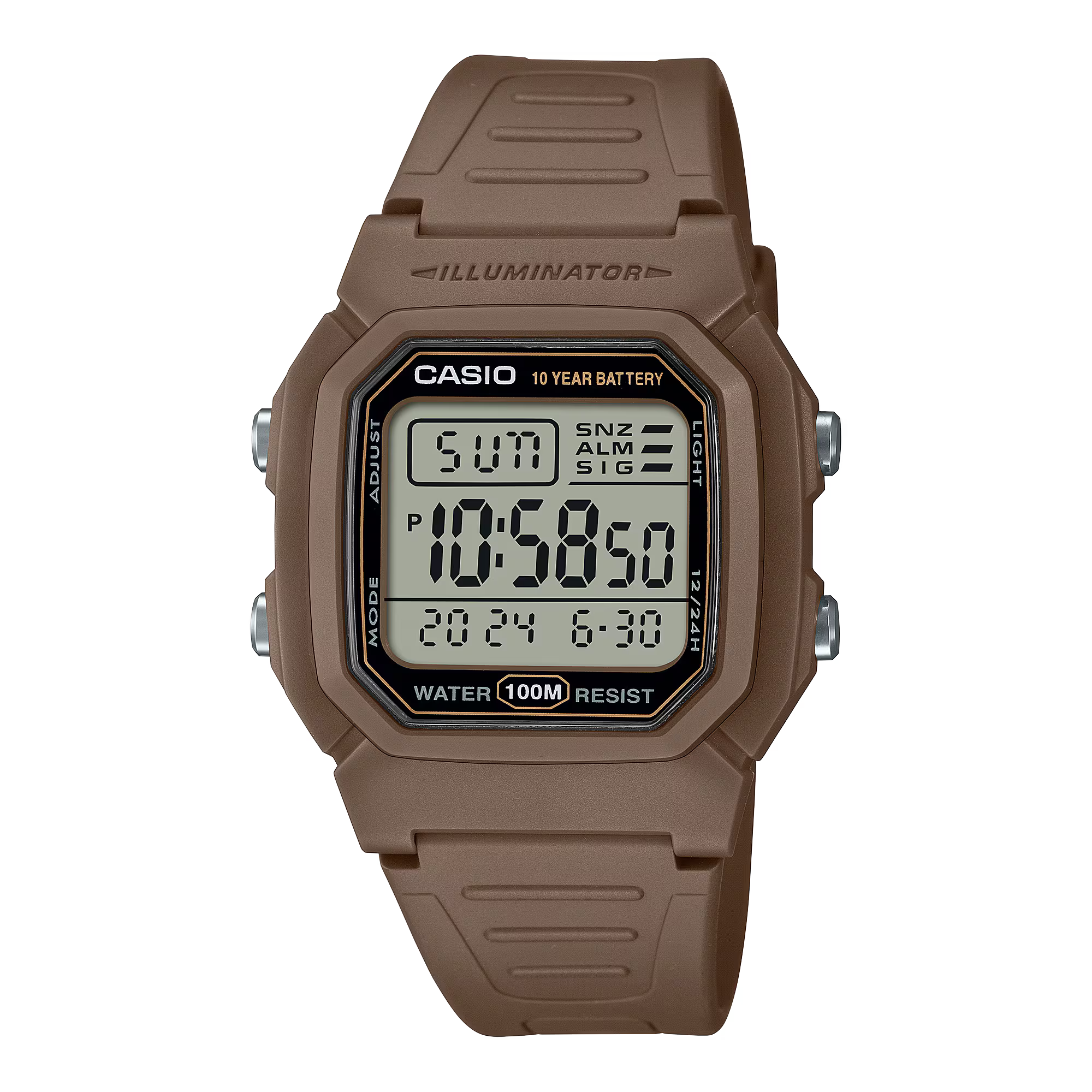 CASIO Men's Watch Digital W-800H-5AVDF