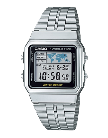 CASIO Vintage Digital Unisex Watch A500WA-1DF