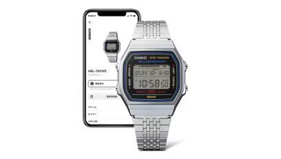 CASIO Vintage Digital smartphone link watch - ABL-100WE-1ADF