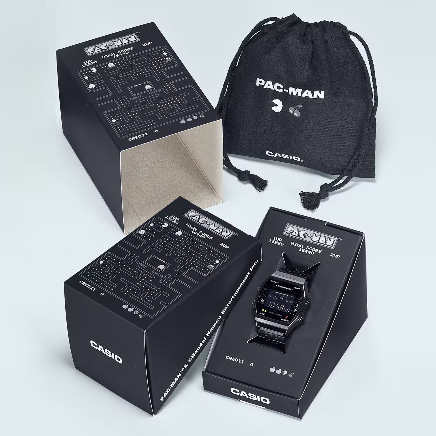 CASIO 45th PAC-MAN Anniversary Edition Unisex Digital Watch - ABL-100WEPC-1BDR