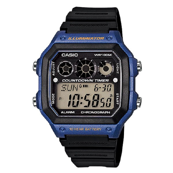 CASIO Digital Men Watch AE-1300WH-2AVDF