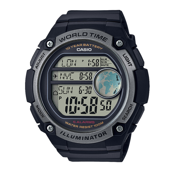 CASIO Digital Men Watch AE-3000W-1AVDF