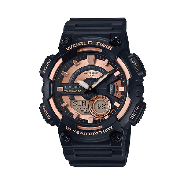 CASIO Digital Men Watch AEQ-110W-1A3VDF