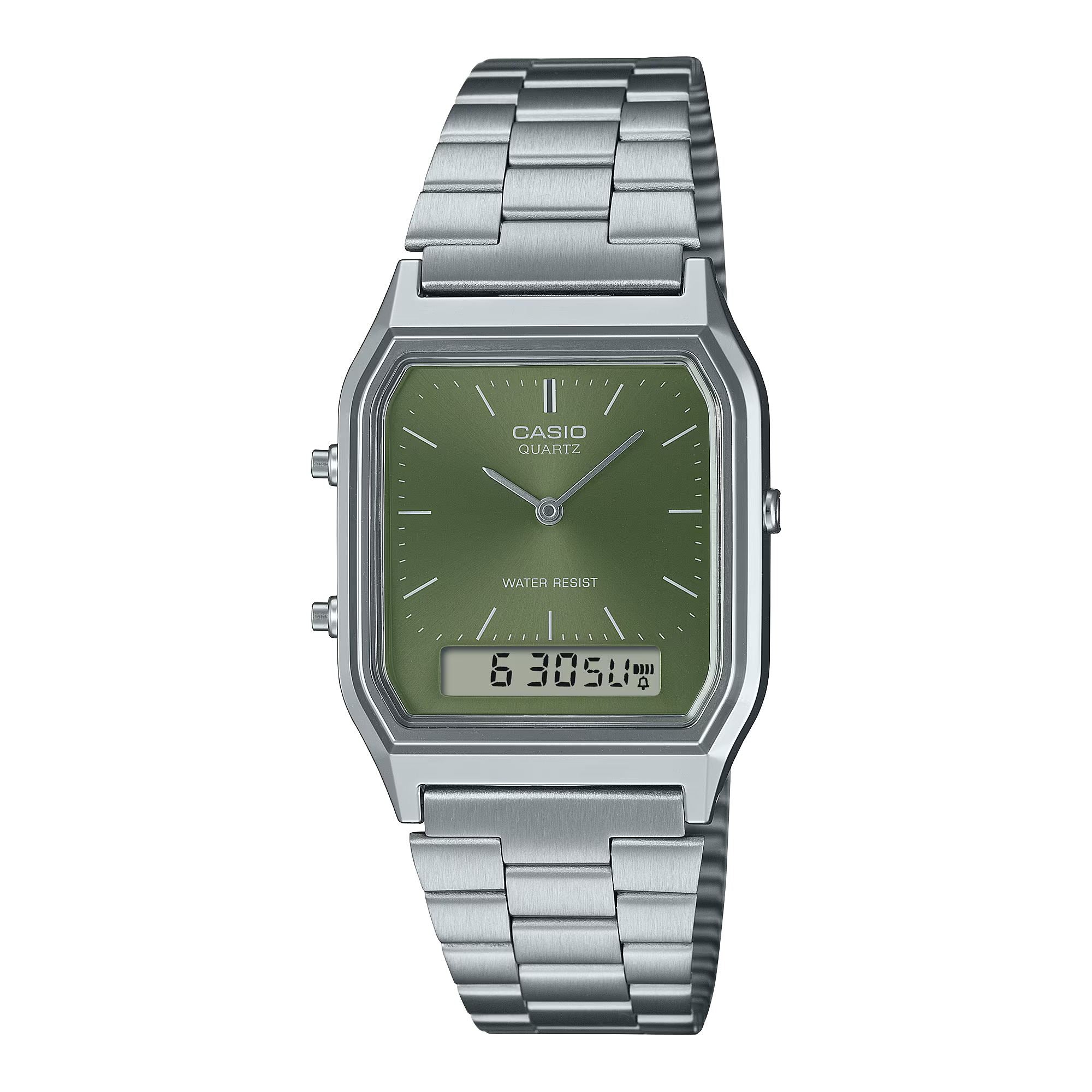 CASIO Watch Vintage Unisex Analog-Digital - AQ-230A-3AMQYDF