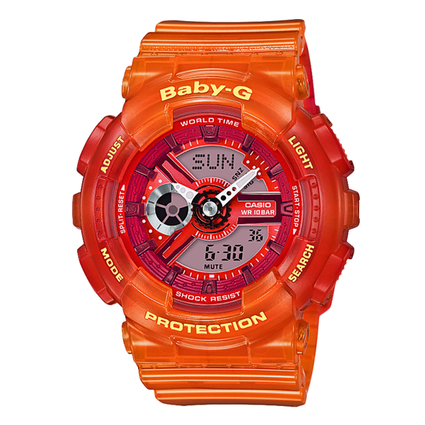 BABY-G Women Analog-Digital Watch BA-110JM-4ADR