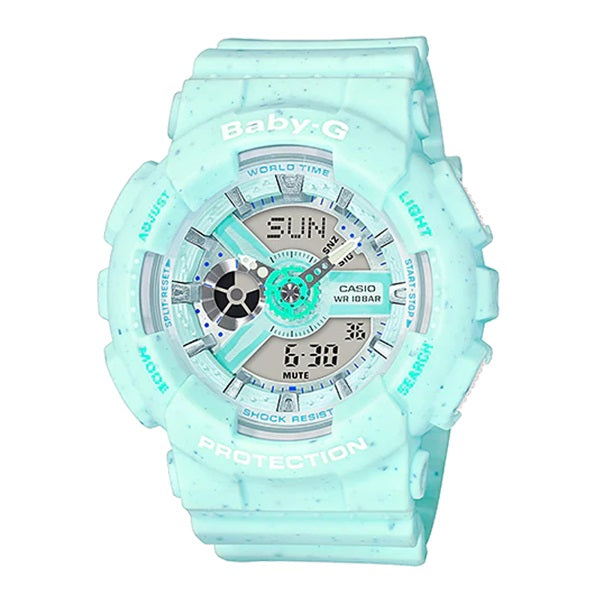 BABY-G Women's Analog-Digital Watch BA-110PI-2ADR