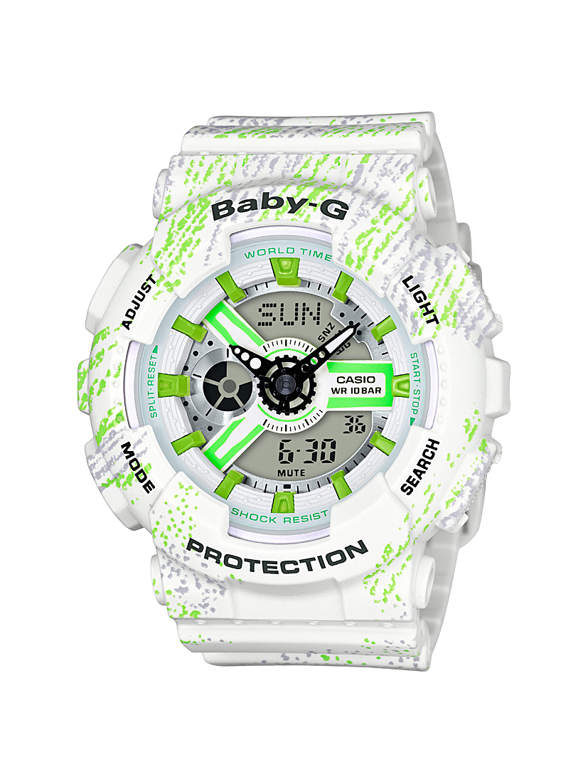BABY-G Women's Analog-Digital Watch BA-110TX-7ADR