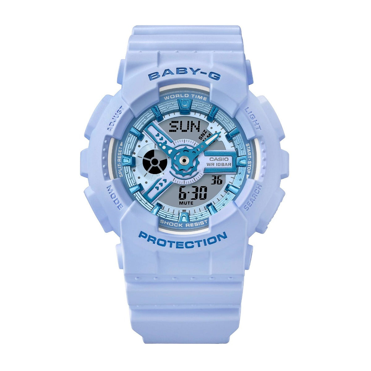 BABY-G Women's Analog-Digital Watch - BA-110YK-2ADR