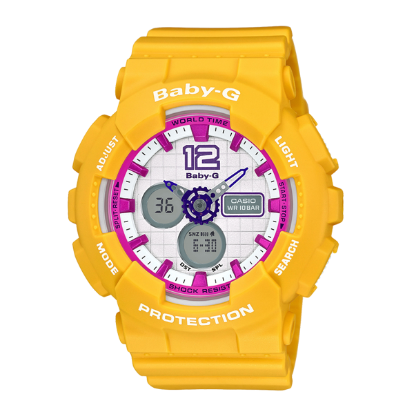 BABY-G Women Analog-Digital Watch BA-120-9BDR