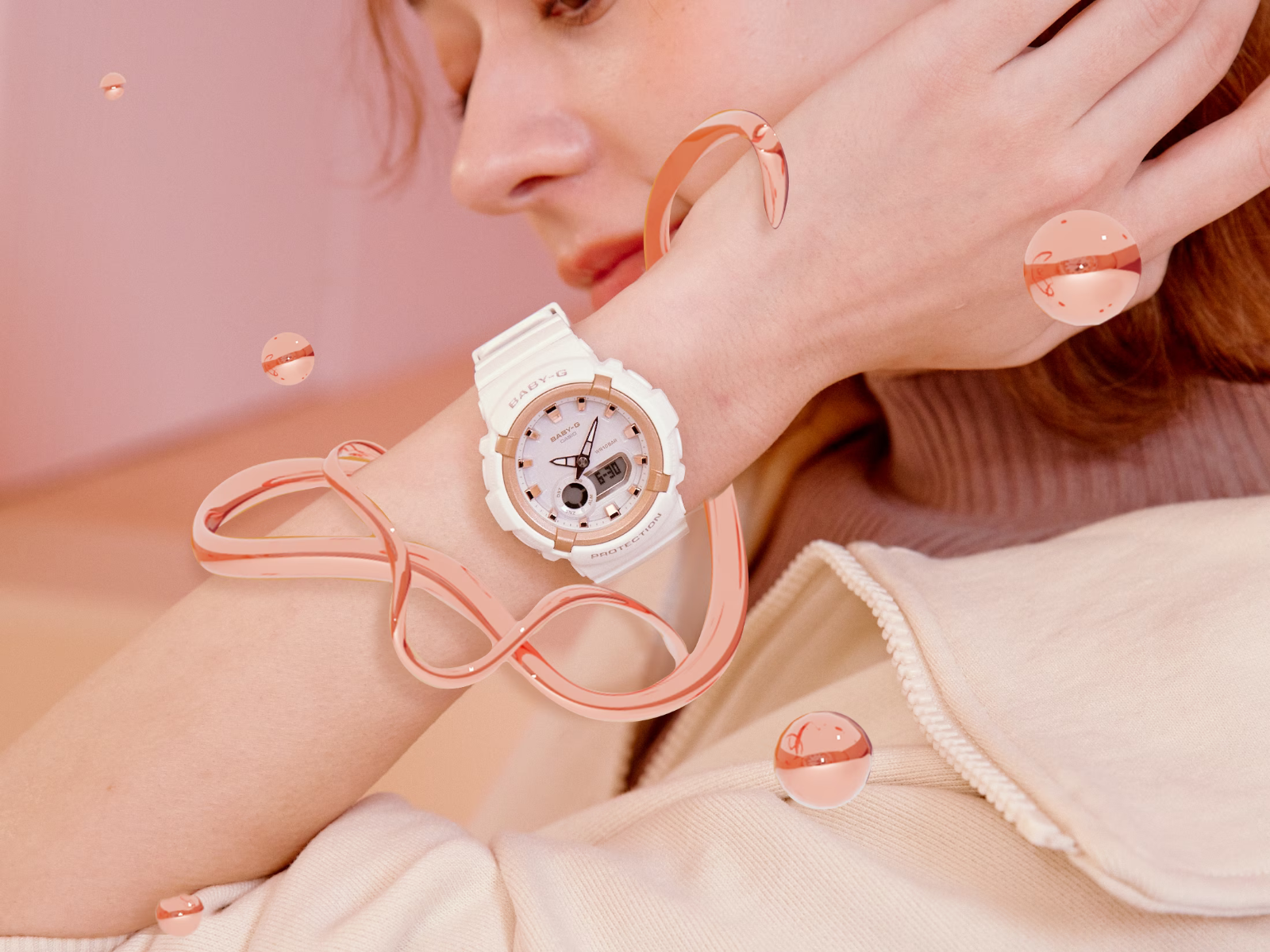 Baby-G Women's Analog-Digital Watch BGA-280BA-7ADR