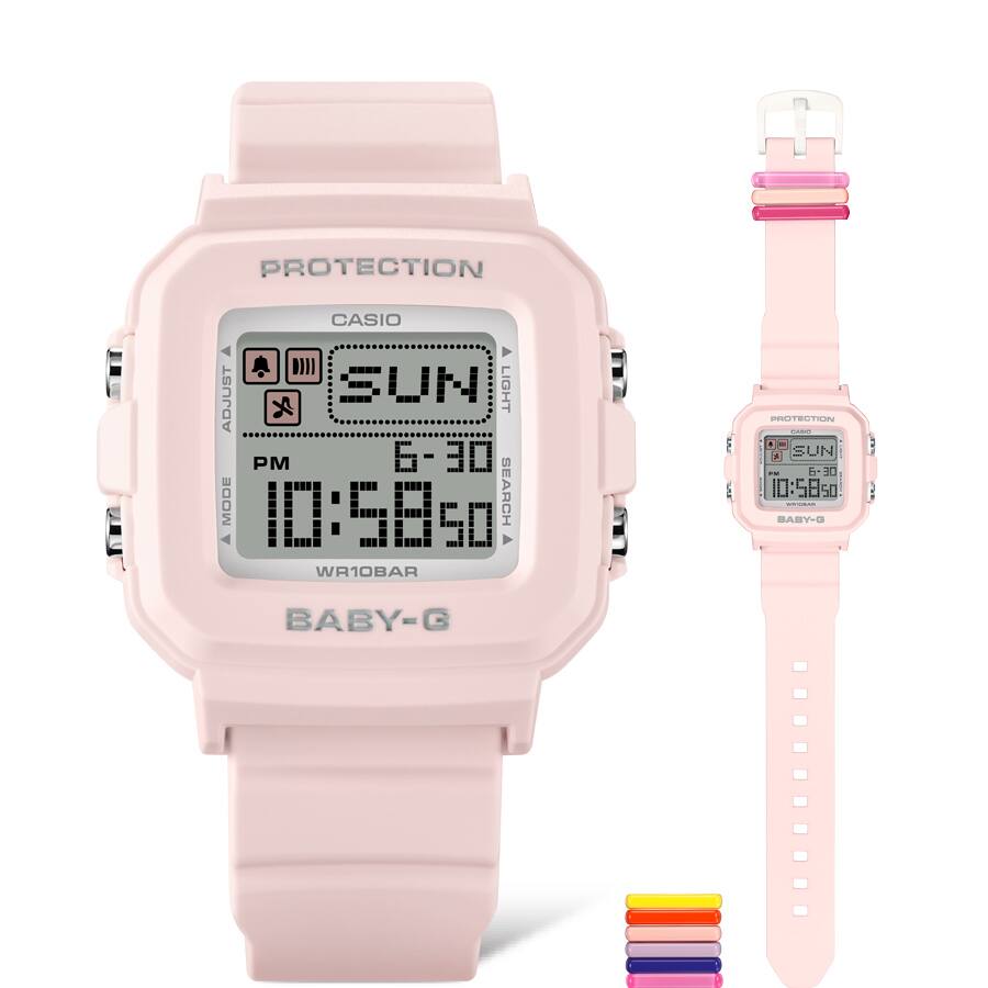 BABY-G PLUS Pixel art Square Women's Watch Digital - BGD-10L-4DR