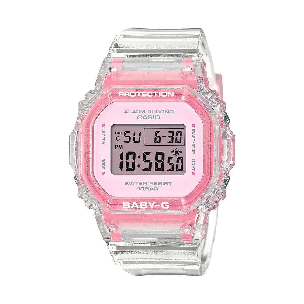 BABY-G Women's Watch Digital Transparent - BGD-565SJ-7DR