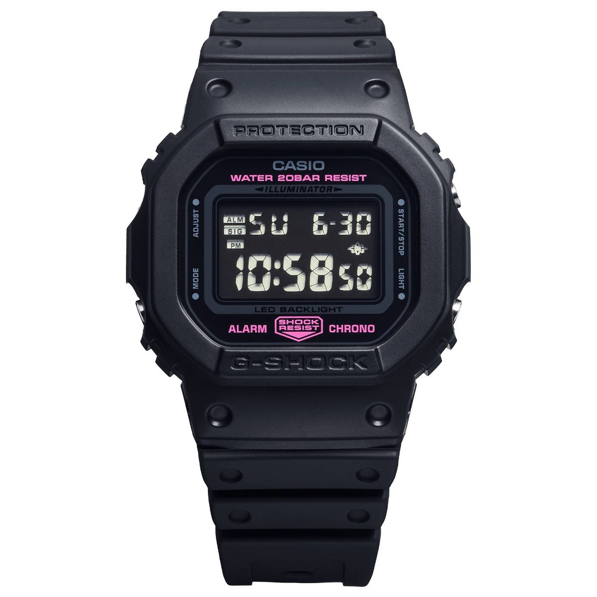 G-SHOCK Pink Ribbon Women's Digital Watch - DW-5600PK-1DR