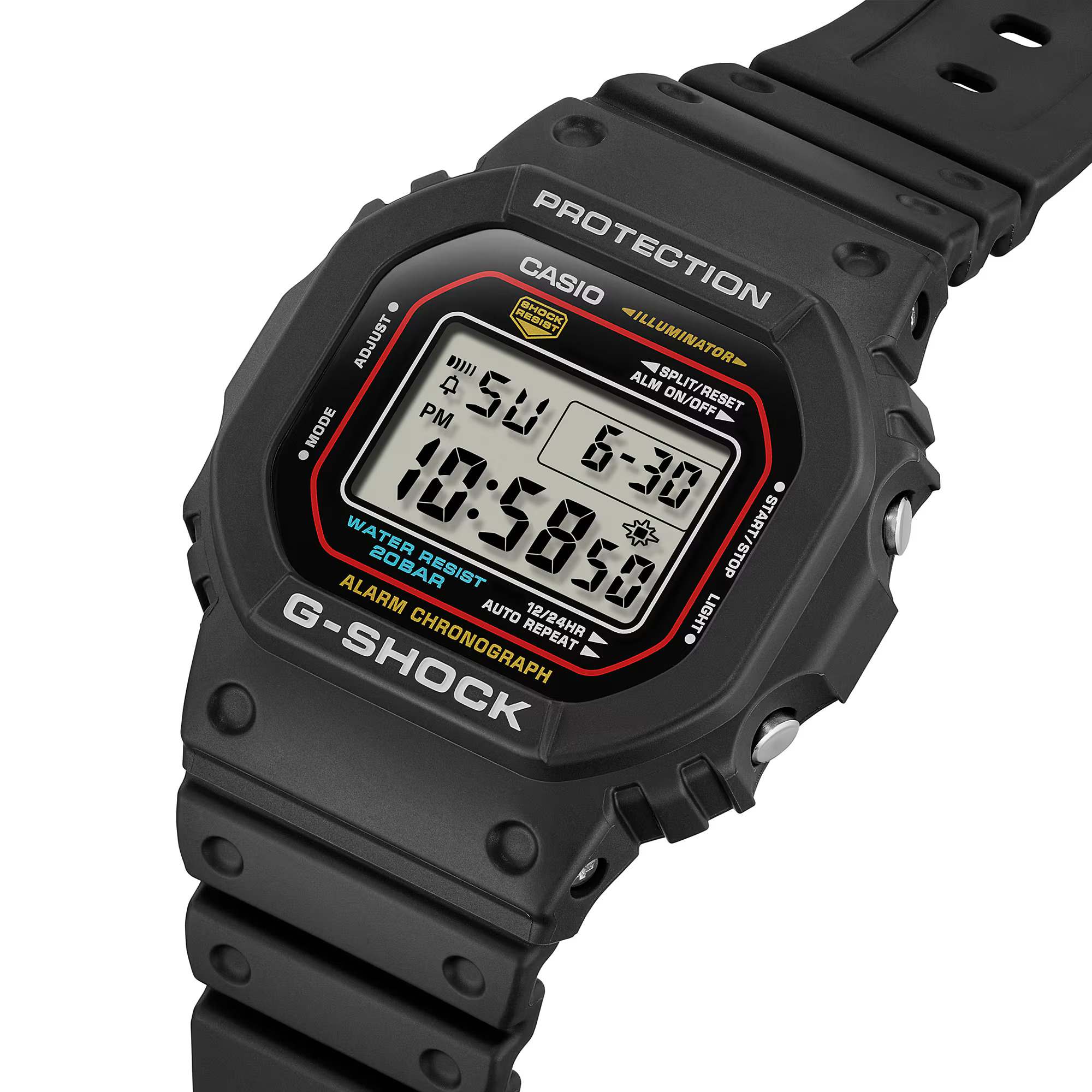 G-SHOCK Iconic Styles Color Line Men's Watch Digital - DW-5600RL-1DR