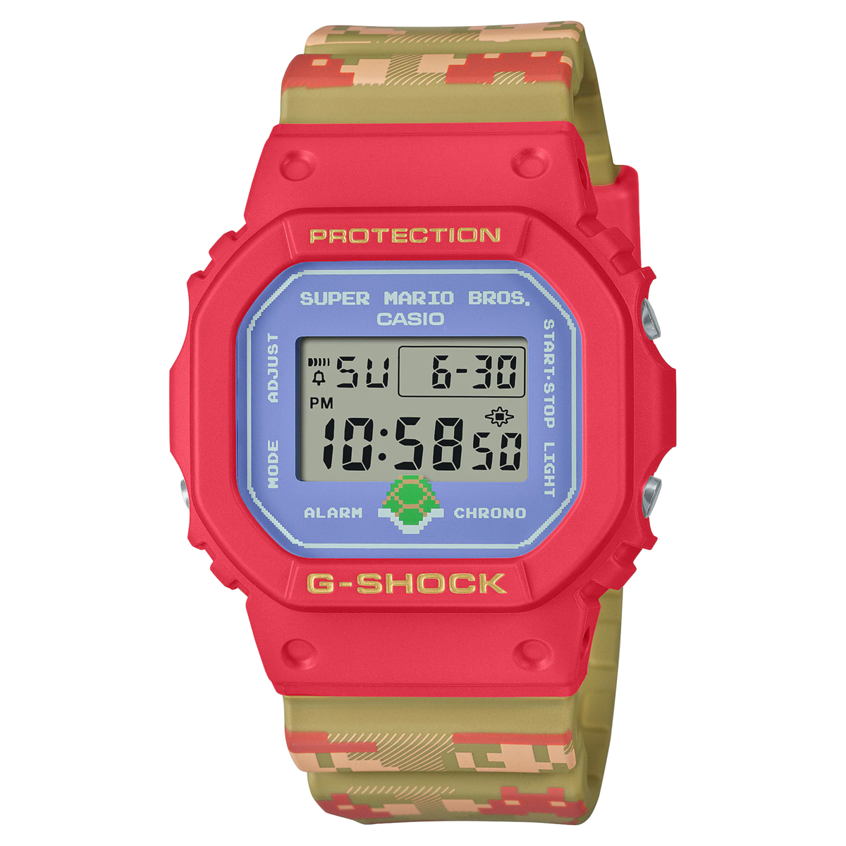 G-Shock SUPER MARIO Special edition Watch - DW-5600SMB-4DR
