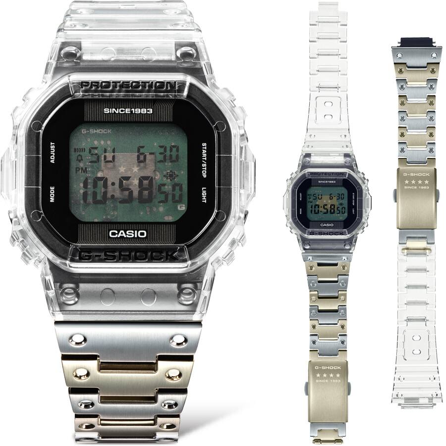 DWE-5640RX-7DR - G-SHOCK 40th Anniversary CLEAR REMIX