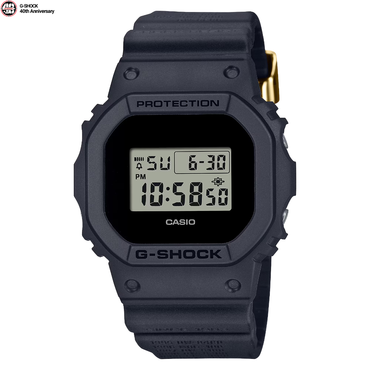 G-SHOCK 40th Anniversary REMASTER BLACK DWE-5657RE-1DR