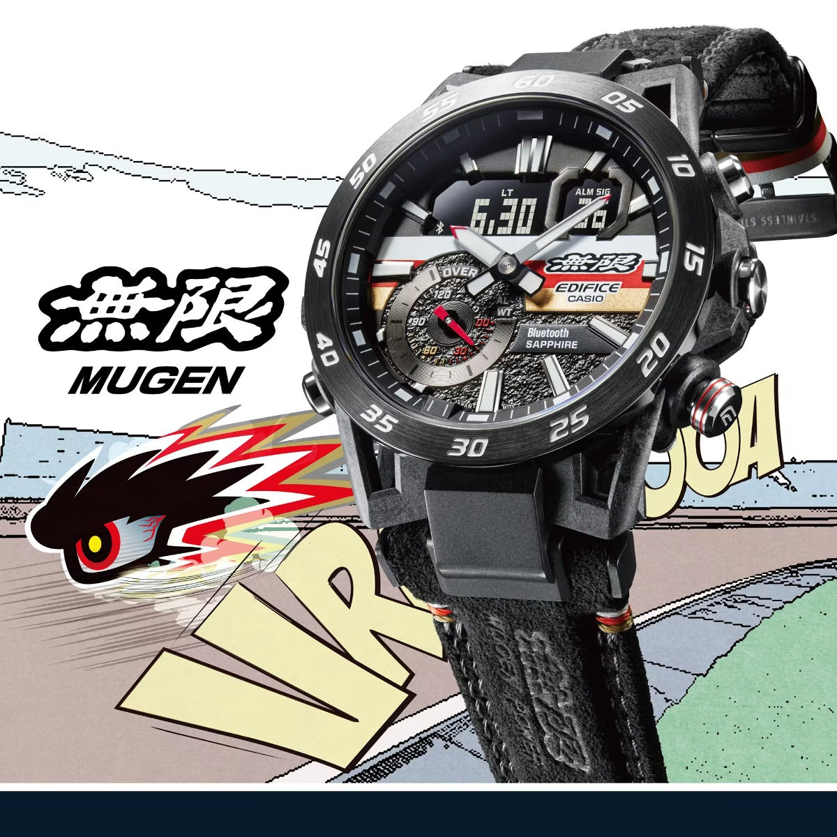 EDIFICE MUGEN Smartphone Link Watch ECB-40MU-1ADR