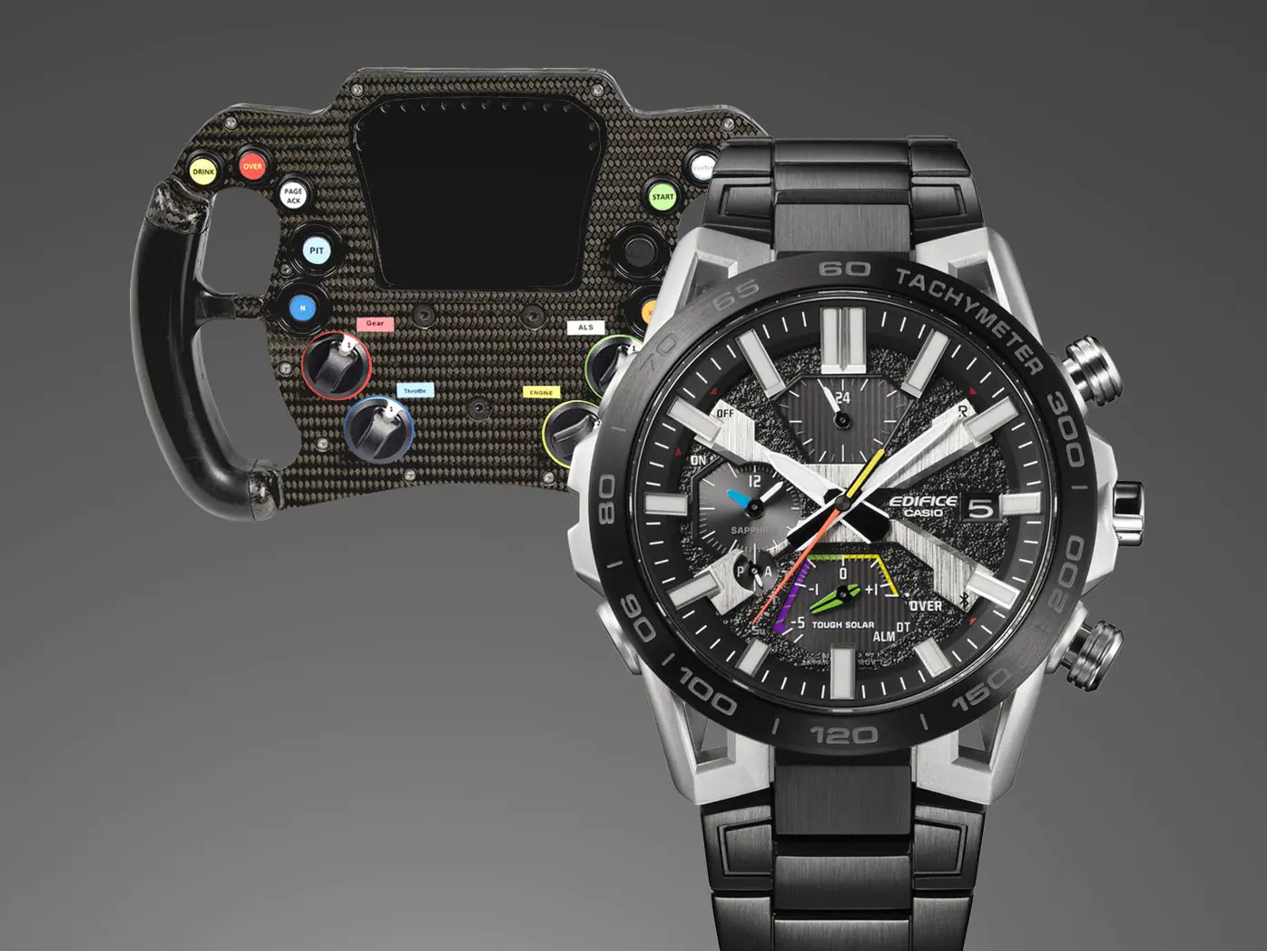 Edifice Special Edition Chronograph a sporty style motor racing EQB-2000DC-1ADR