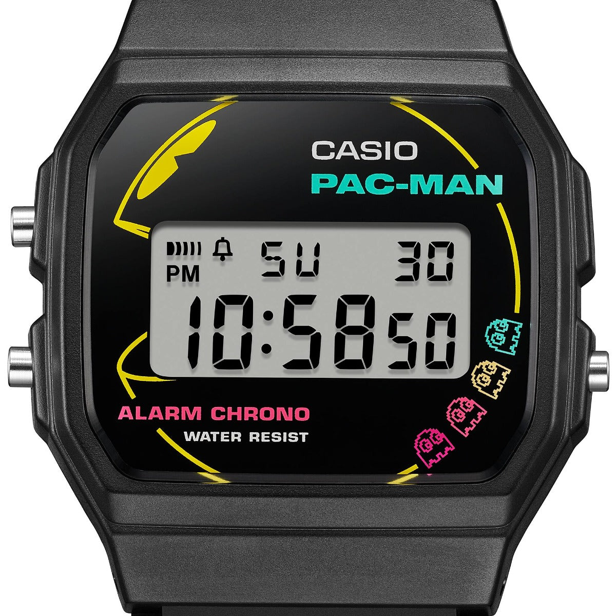 CASIO 45th PAC-MAN anniversary Edition Unisex Digital Watch - F-91WPC-1ADR