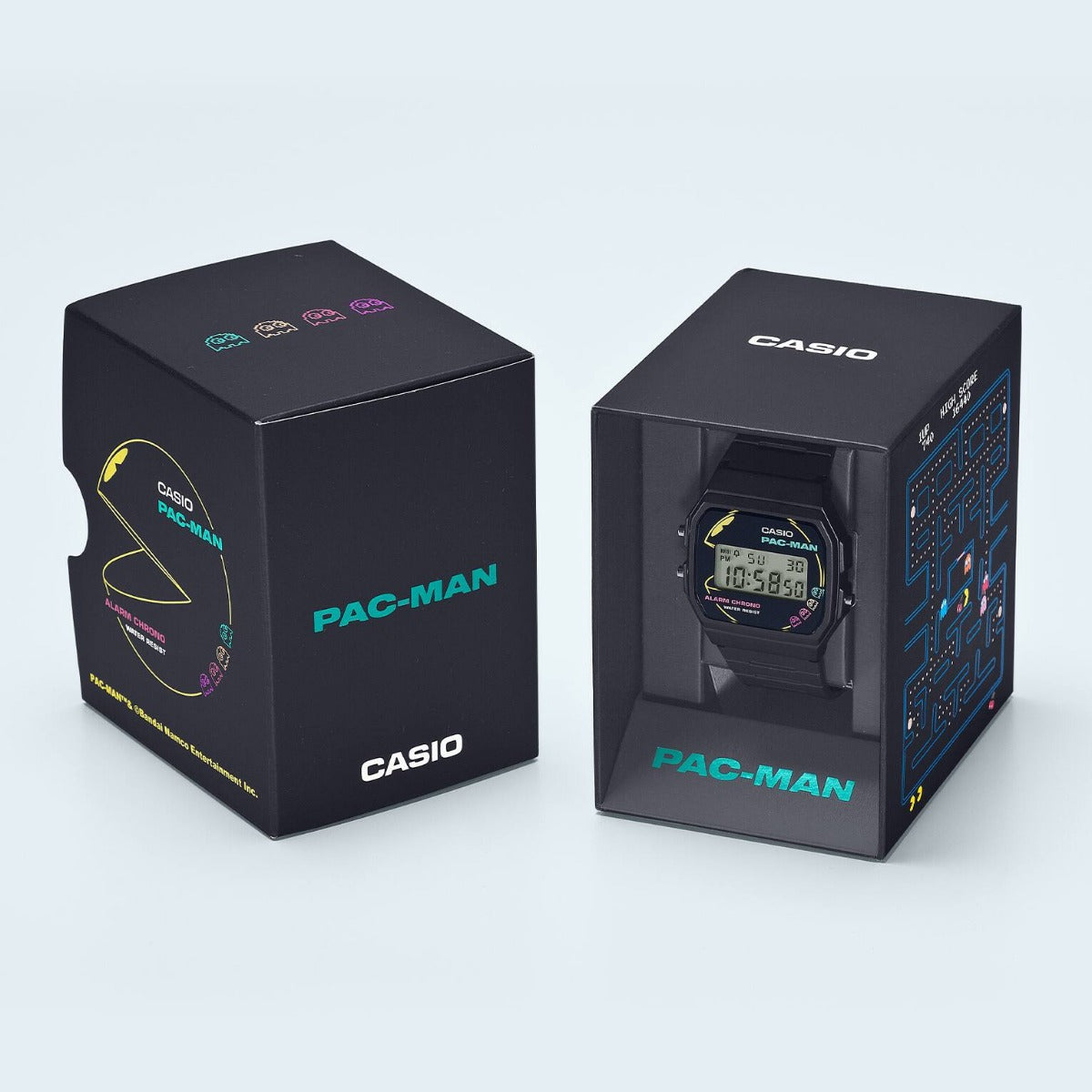 CASIO 45th PAC-MAN anniversary Edition Unisex Digital Watch - F-91WPC-1ADR