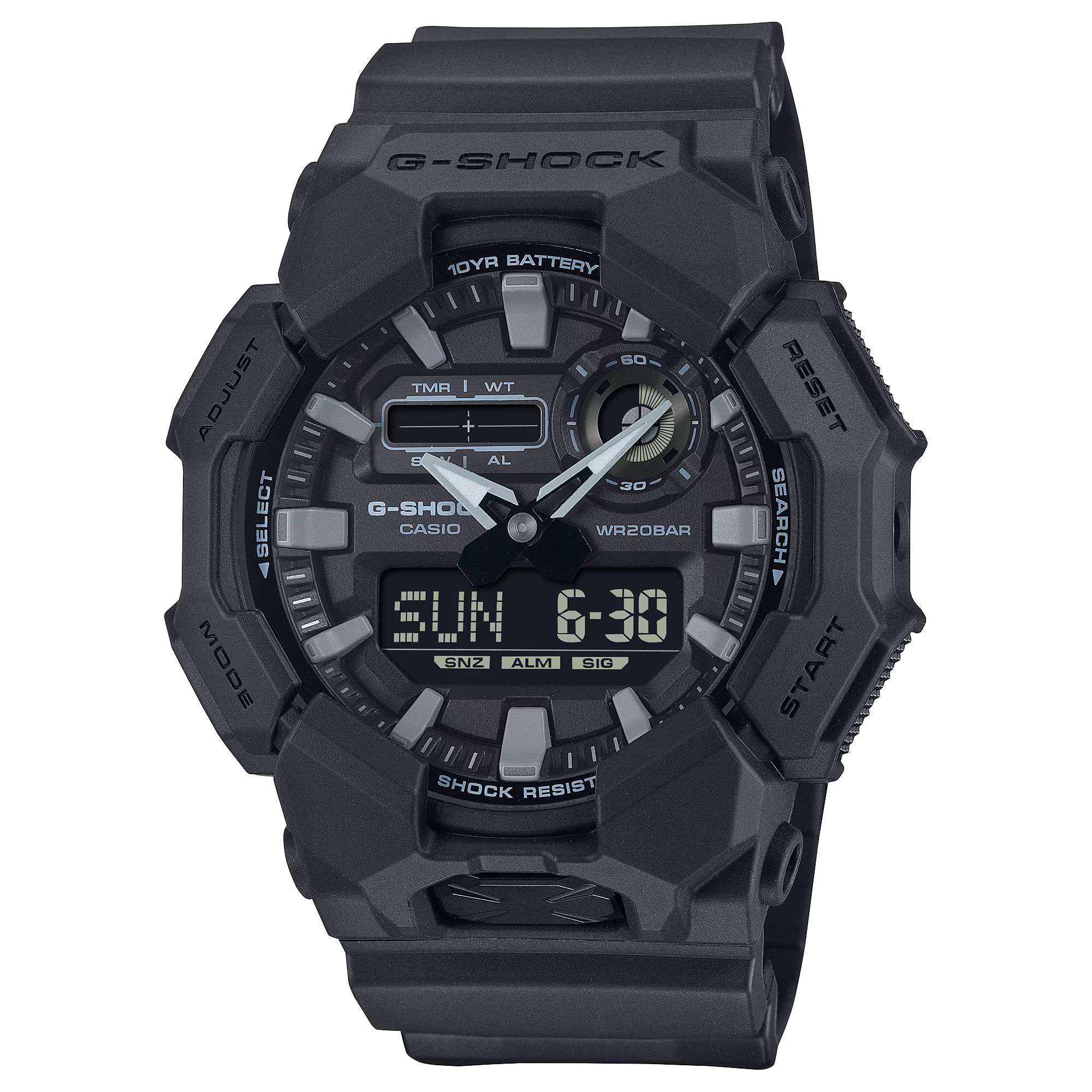 G-SHOCK Men's Watch 10-year battery Analog-Digital - GA-010-1A1DR