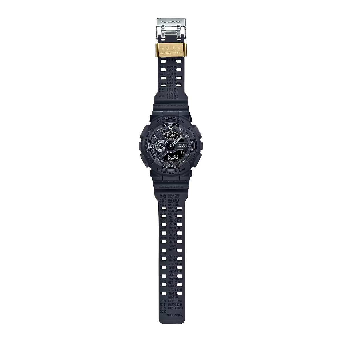 G-SHOCK 40th Anniversary REMASTER BLACK GA-114RE-1ADR