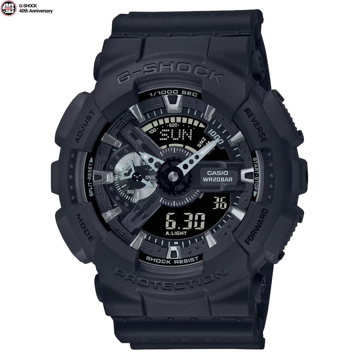 G-SHOCK 40th Anniversary REMASTER BLACK GA-114RE-1ADR