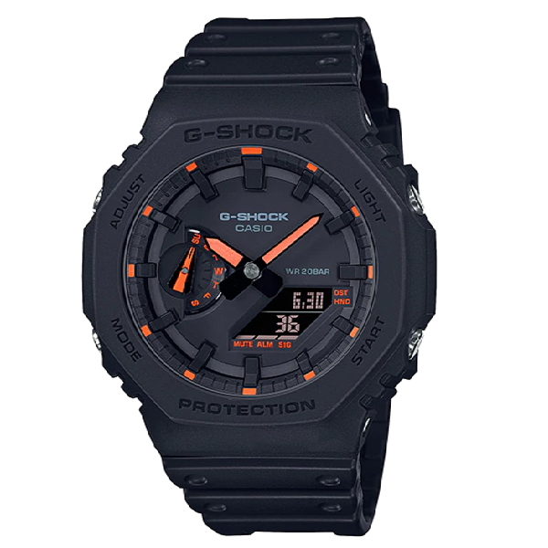 G-SHOCK HYPEBEAST Men Neon Watch GA-2100-1A4DR