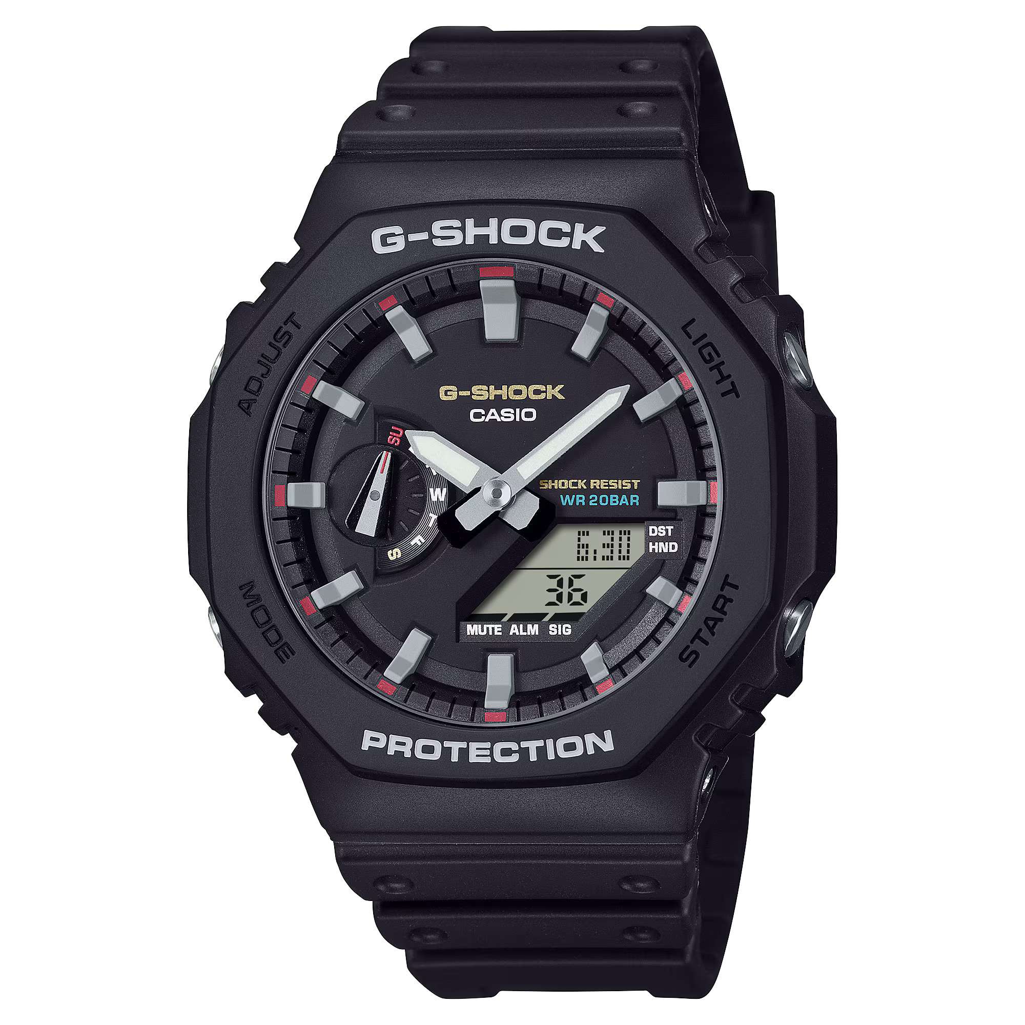 G-SHOCK Iconic Styles Color Line Men's Watch Analog-Digital - GA-2100RL-1ADR