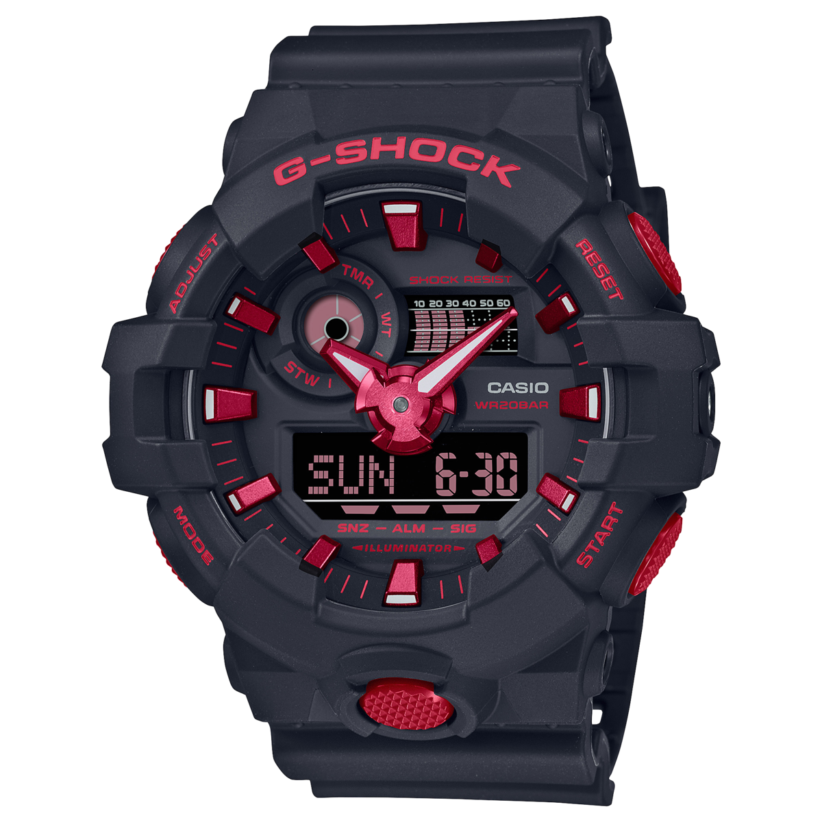 G-Shock IGNITE RED special edition GA-700BNR-1ADR