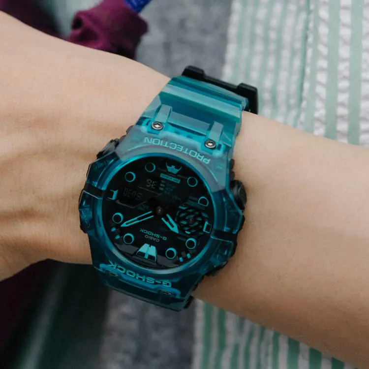 G-Shock watch New design and smartphone connection function GA-B001G-2ADR