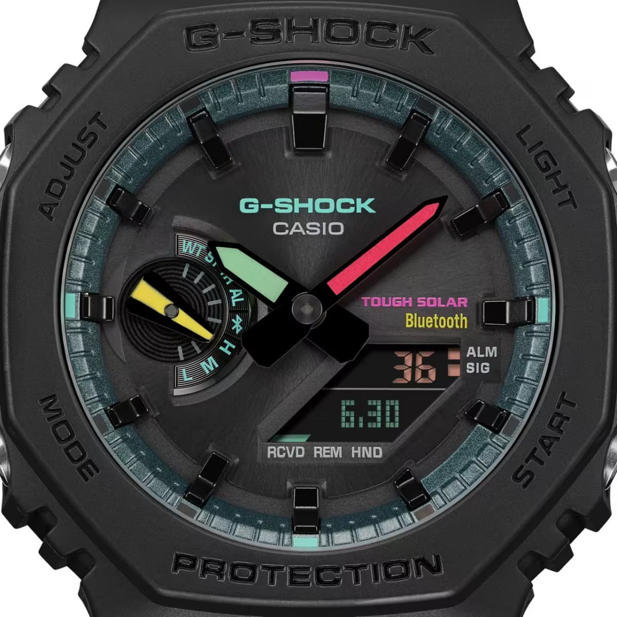 GSHOCK Men's Watch ANALOG-DIGITAL Solar-Powered Smartphone Link - GA-B2100MF-1ADR