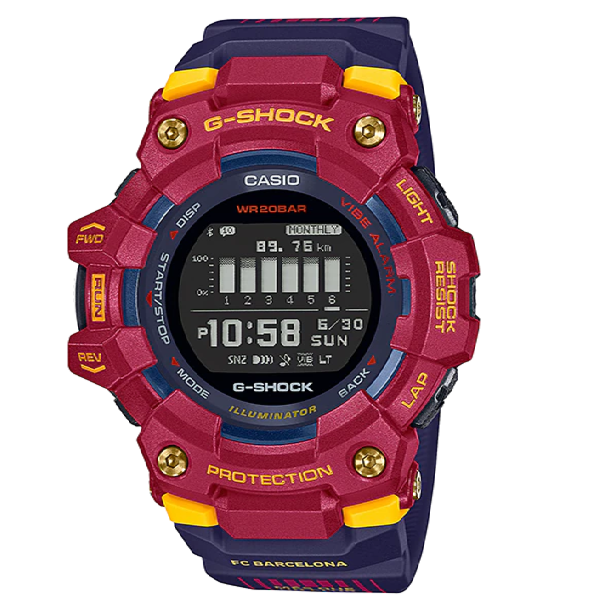 G-SHOCK Barcelona Limited Edition Men WATCH GBD-100BAR-4DR