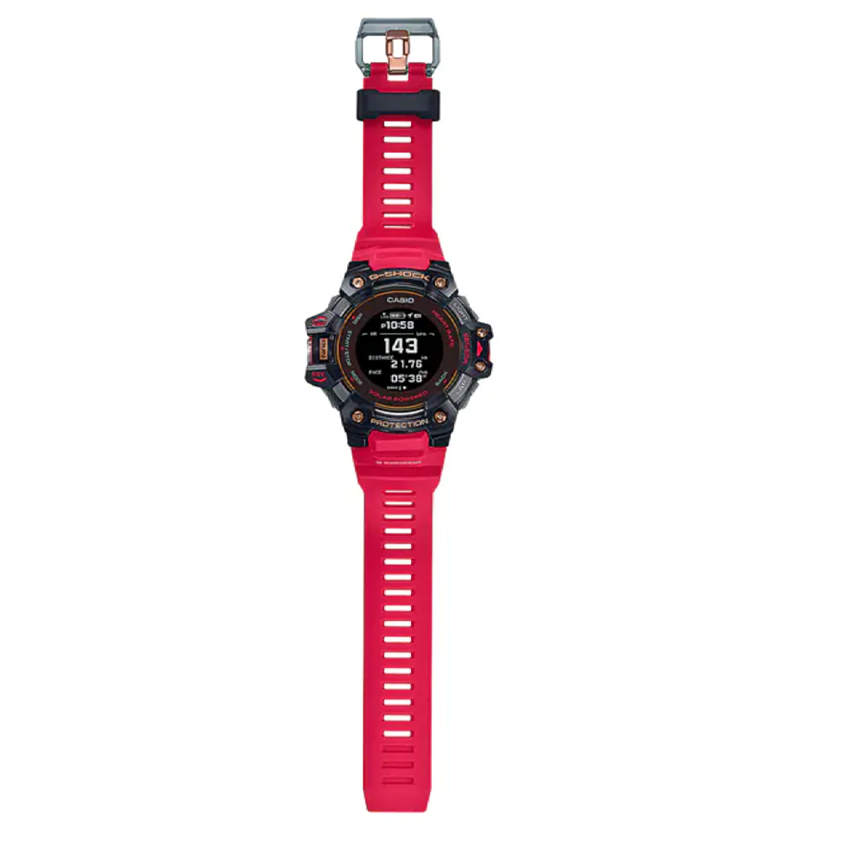 G-SHOCK G-SQUAD Watch with heart rate monitor and GPS - GBD-H1000-4A1DR