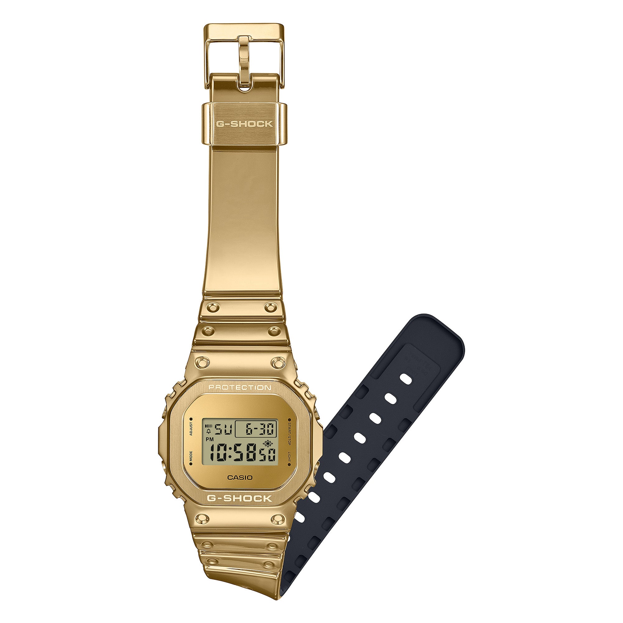 G-SHOCK G-STEEL FINE METALLIC SERIES Gold Men's Watch Digital - GM-5600YMG-9DR
