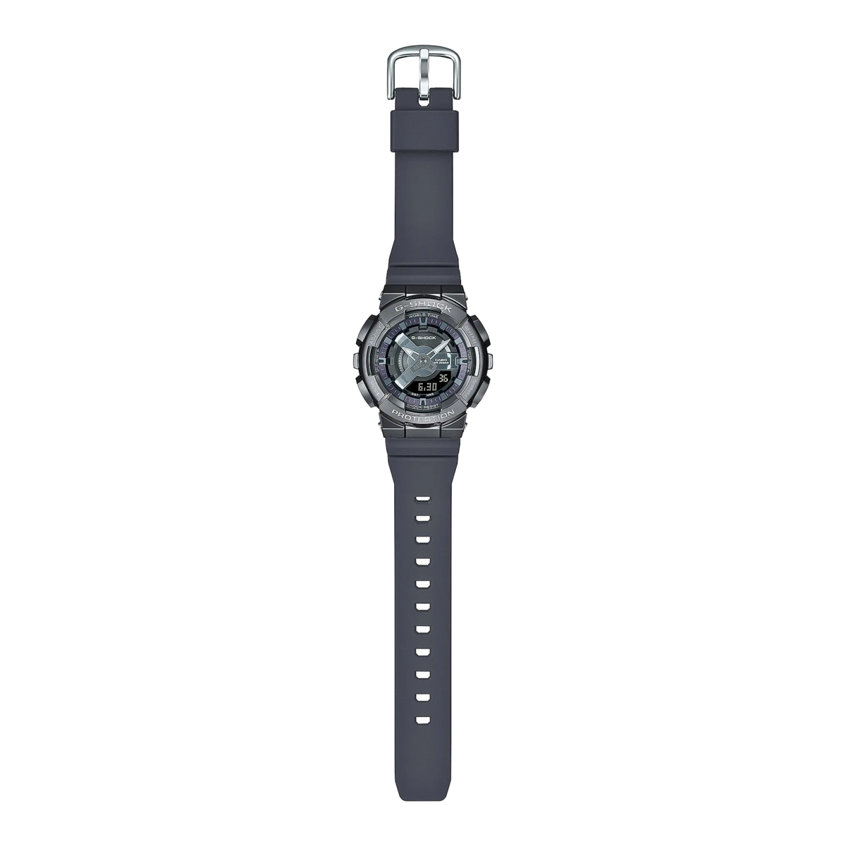 Casio G-Shock for women in a small size. And stylish appearance GM-S110B-8ADR