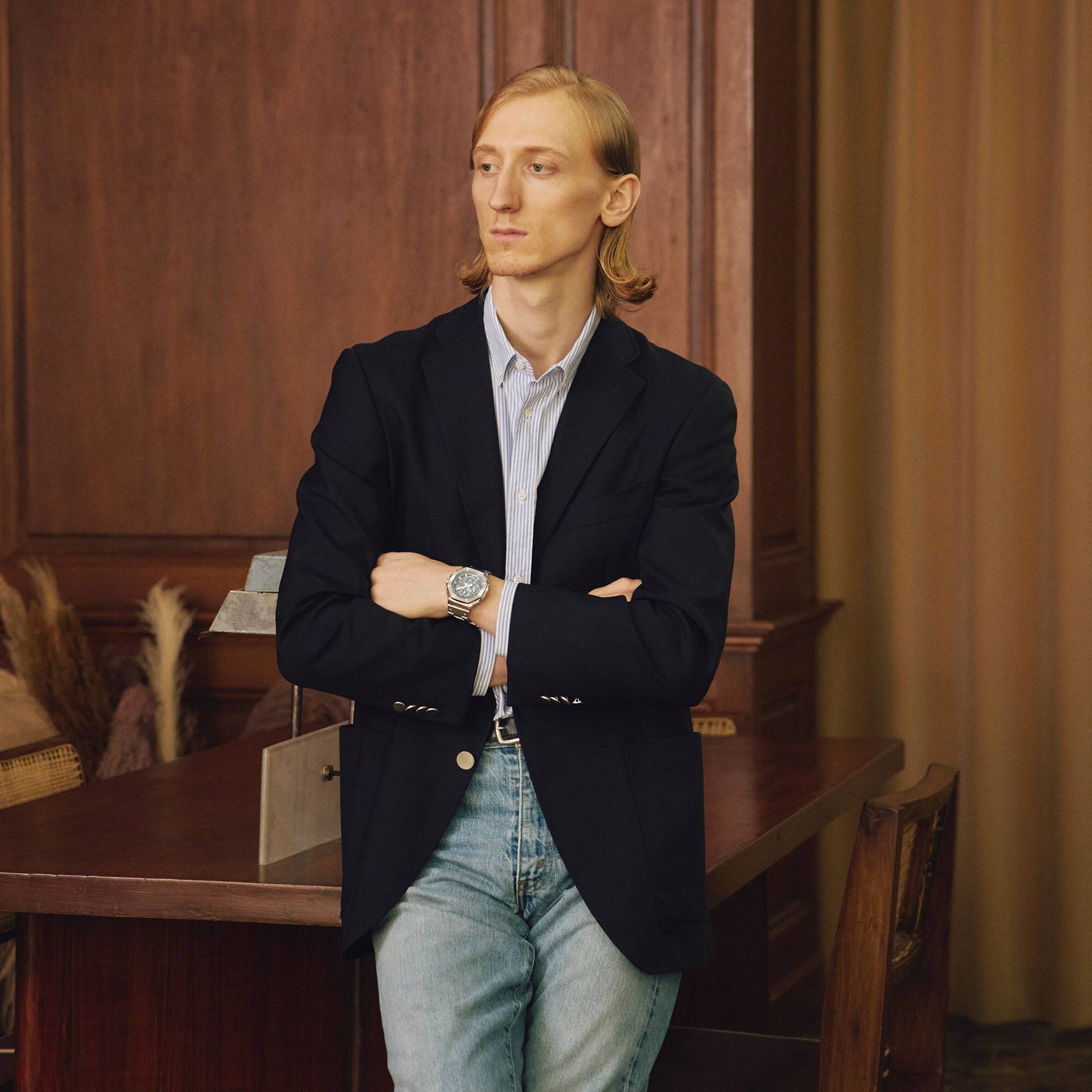 G-SHOCK FULL METAL Smartphone-Link Tough Solar Men's Watch Chronograph Analog - GMC-B2100AD-2ADR