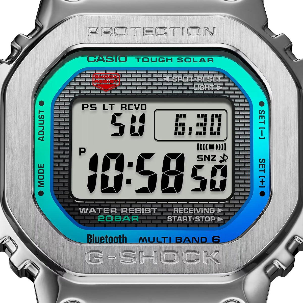 G-SHOCK FULL METAL DIGITAL MENS WATCH GMW-B5000PC-1DR
