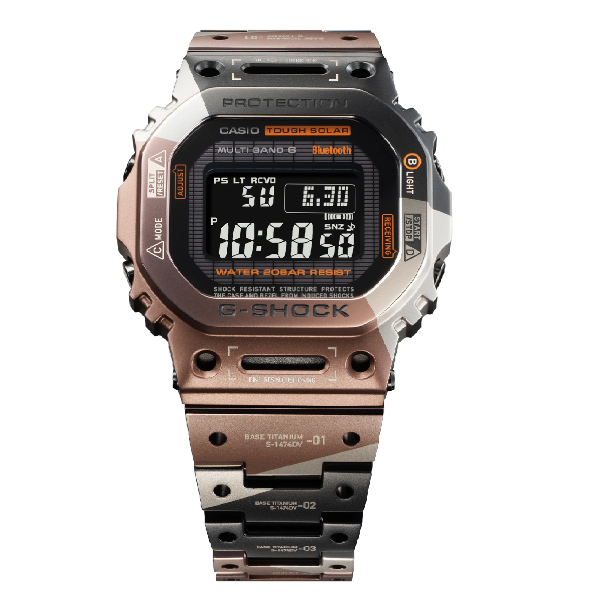 G-SHOCK Titanium Men Watch GMW-B5000TVB-1DR
