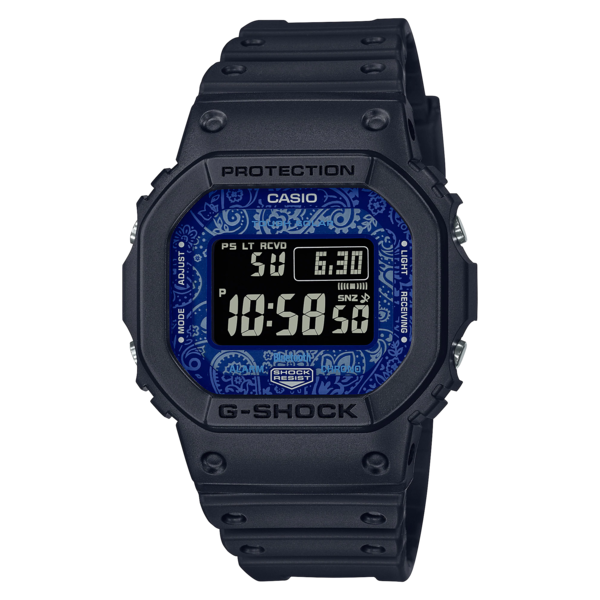 G-SHOCK Men Paisley Patterned Casual Watch GW-B5600BP-1DR
