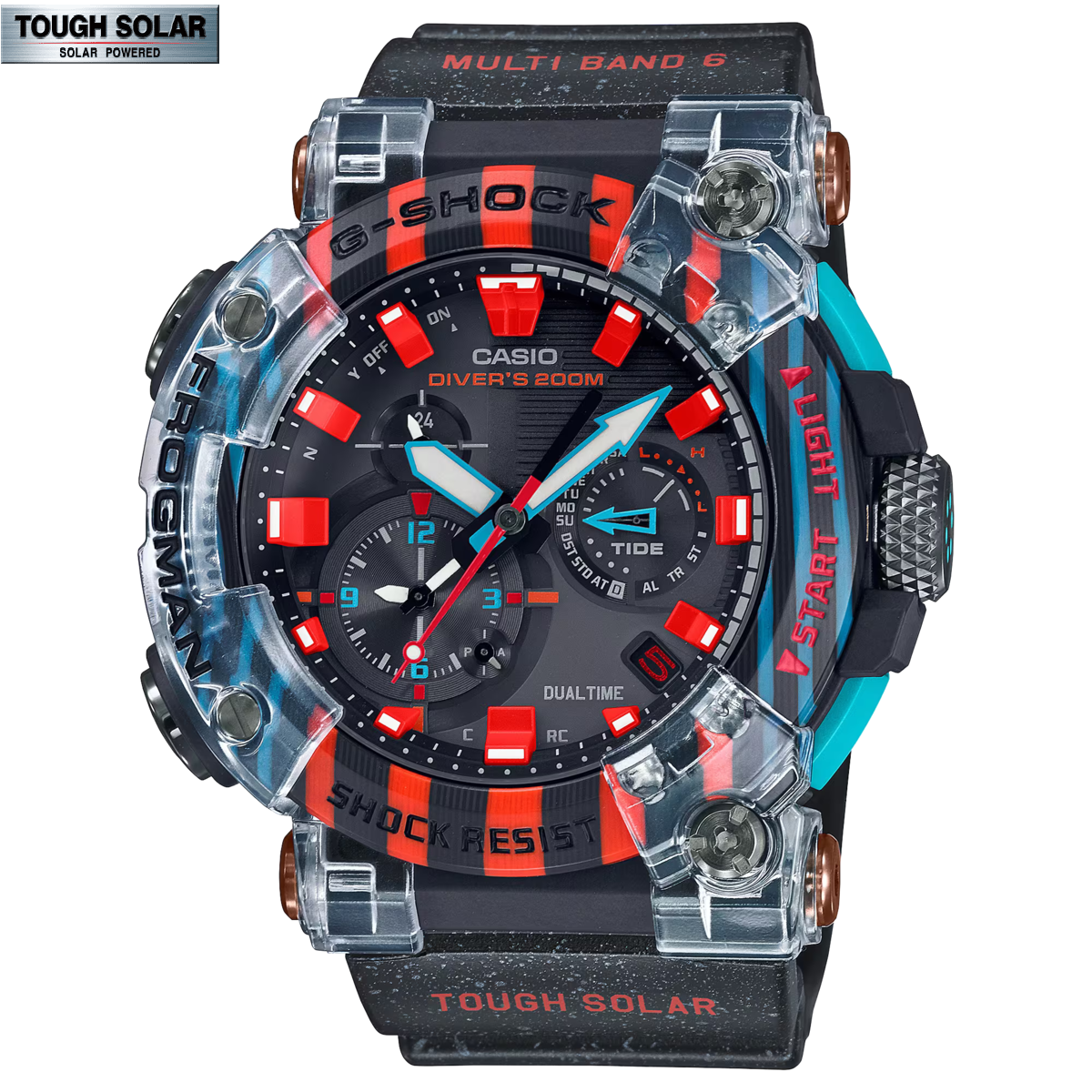 G-SHOCK MASTER OF G FROGMAN GWF-A1000APF-1ADR