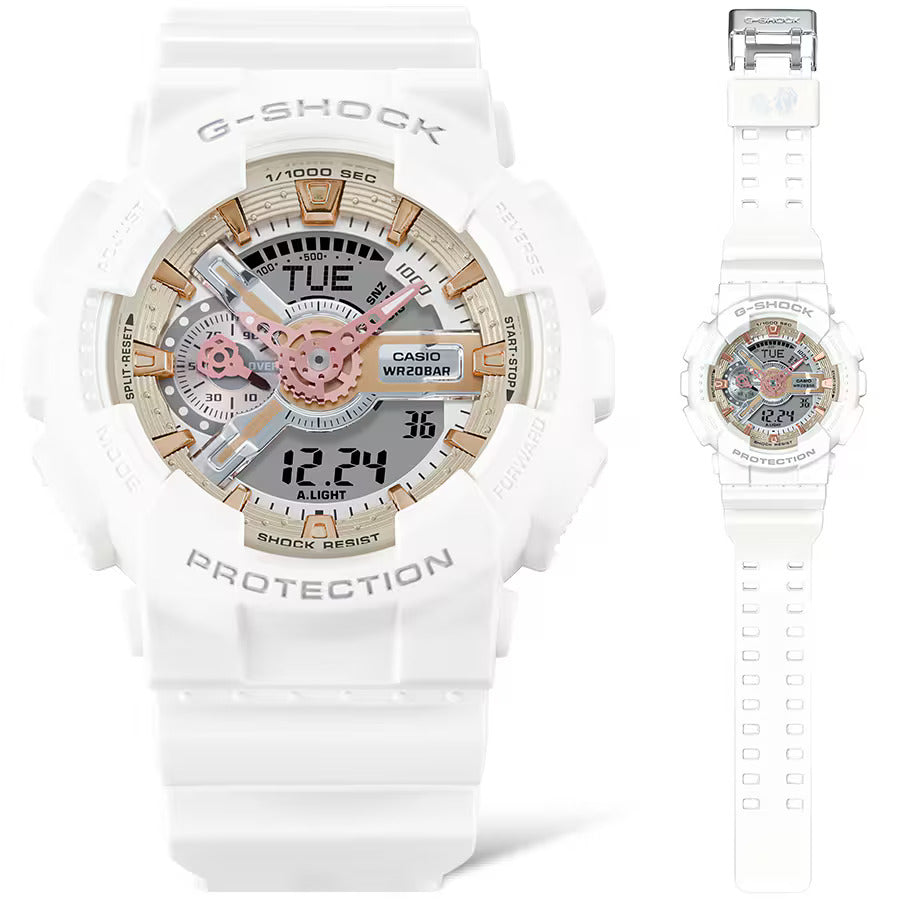 G-SHOCK & BABY-G Limited Pair Model 110 Series Seasonal Pair Collection - LOV-24A-7ADR