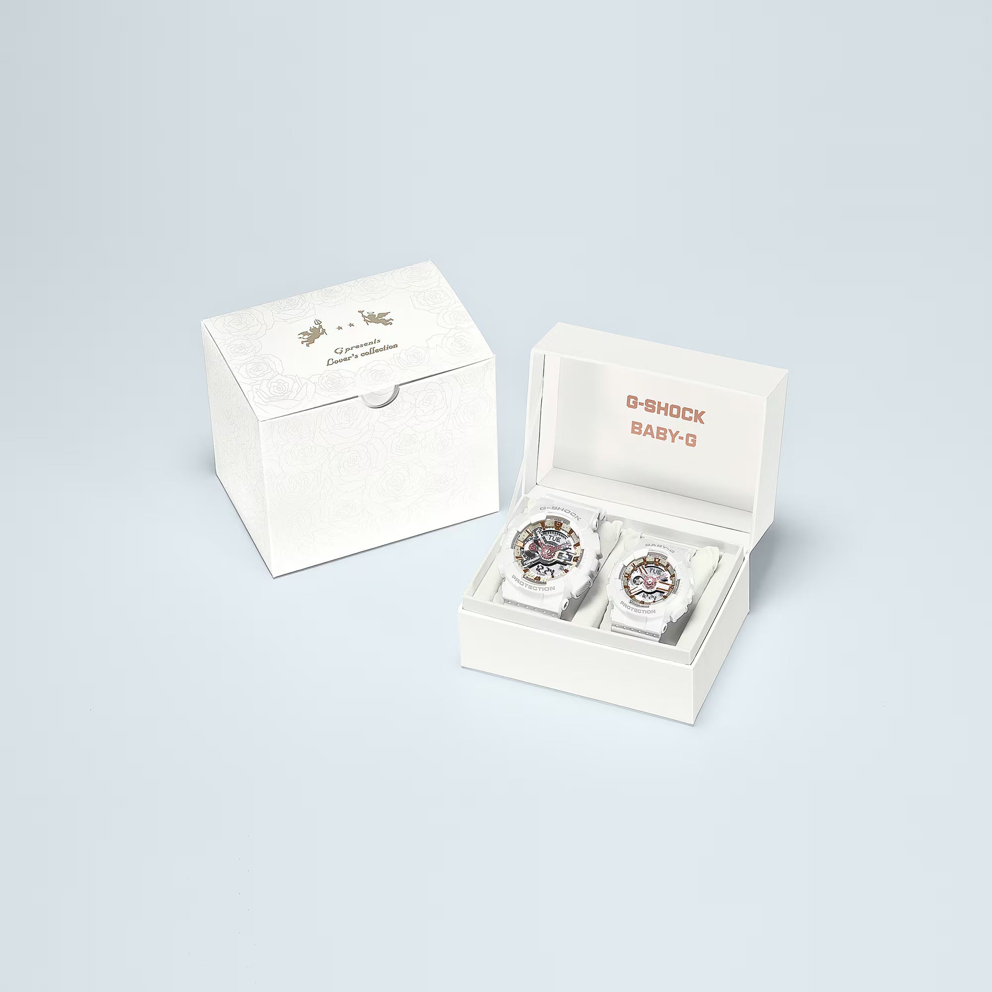 G-SHOCK & BABY-G Limited Pair Model 110 Series Seasonal Pair Collection - LOV-24A-7ADR