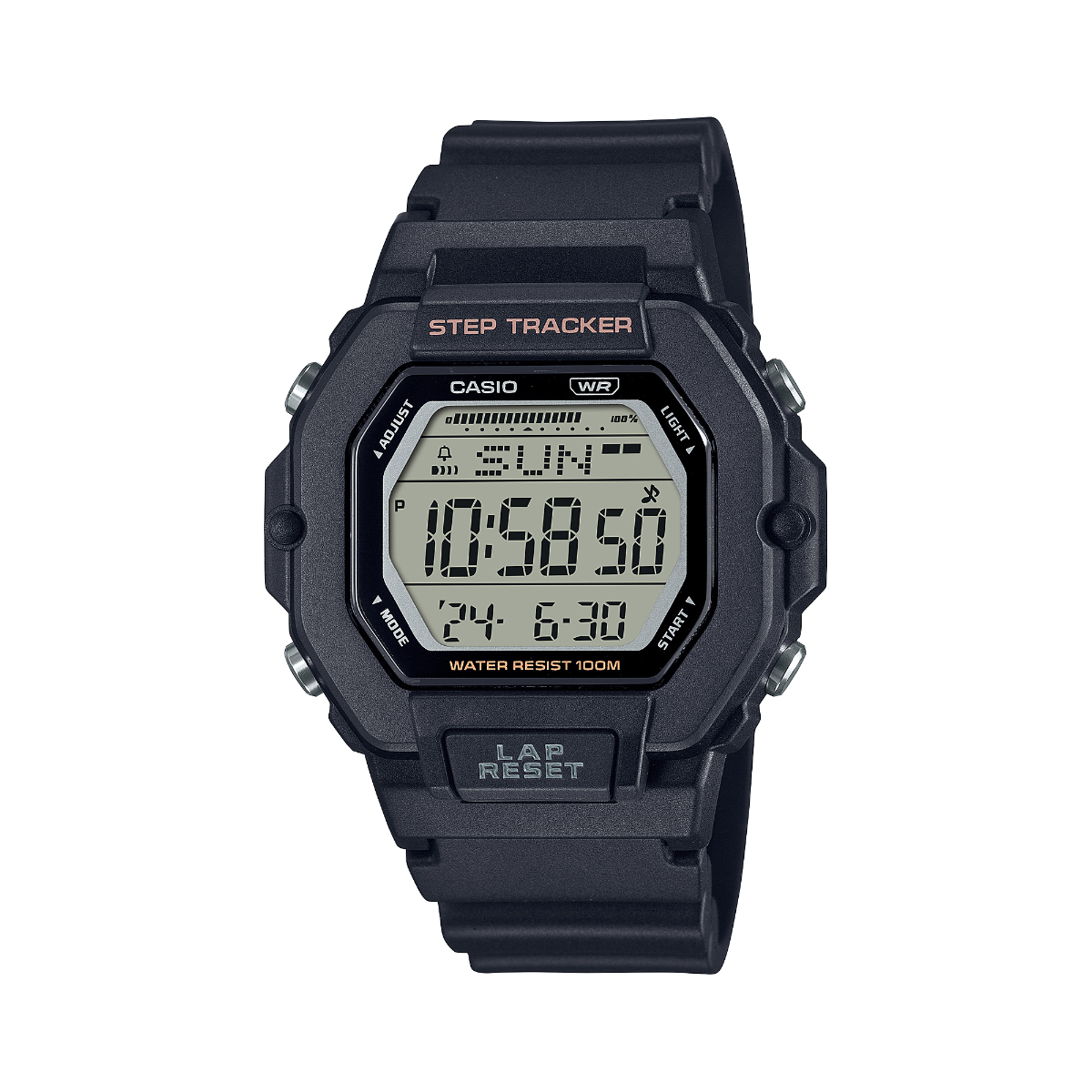 CASIO Digital Watch, Sporty Design LWS-2200H-1AVDF