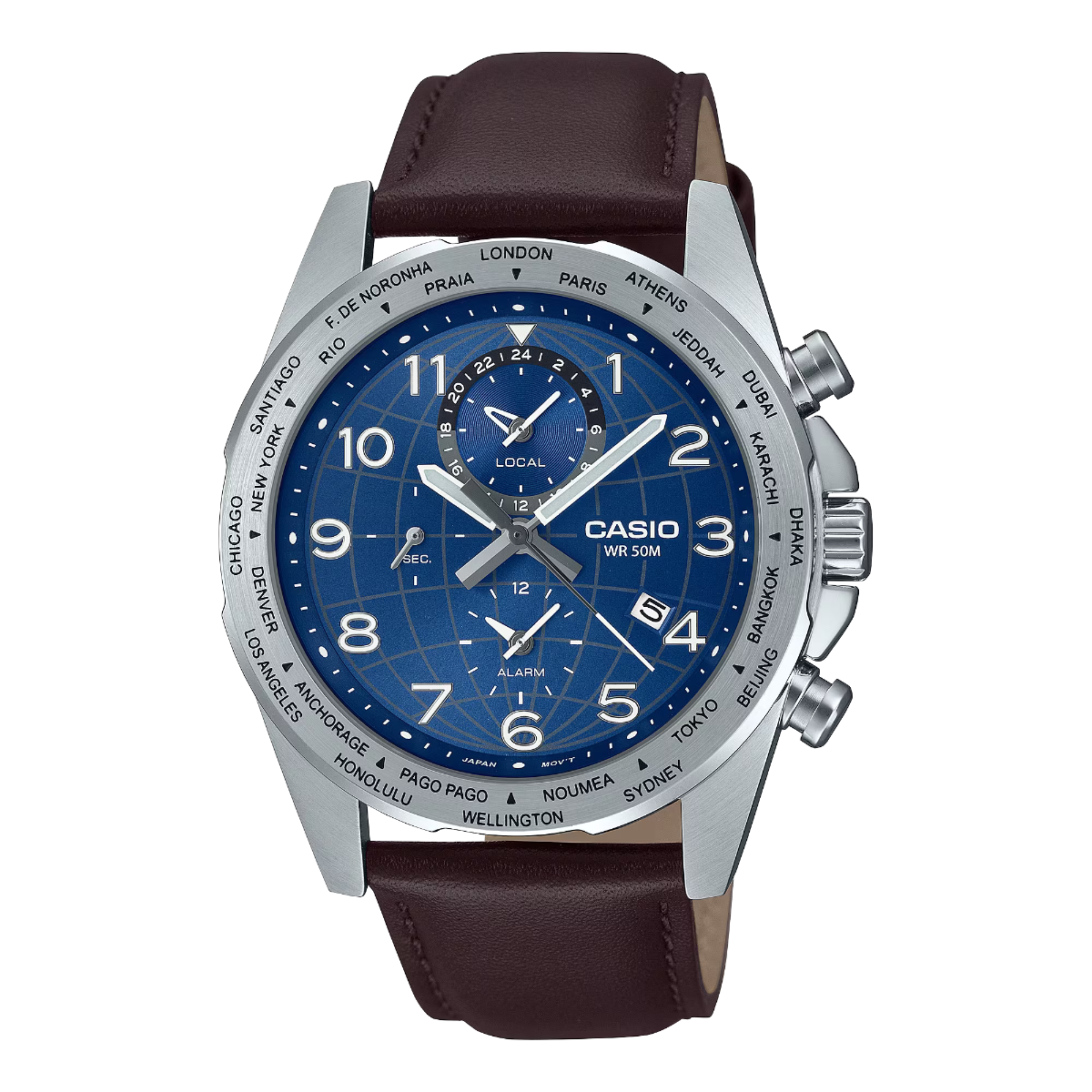 Men's classic analog watch MTP-W500L-2AVDF